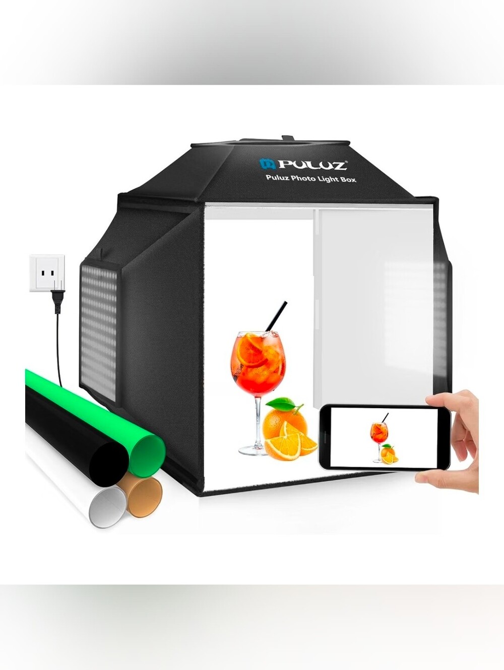 Photo Studio Light Box, Professional Dimmable Shooting Shooting Tent